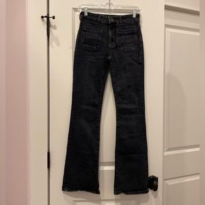 Anthropologie high rise skinny bootcut jeans